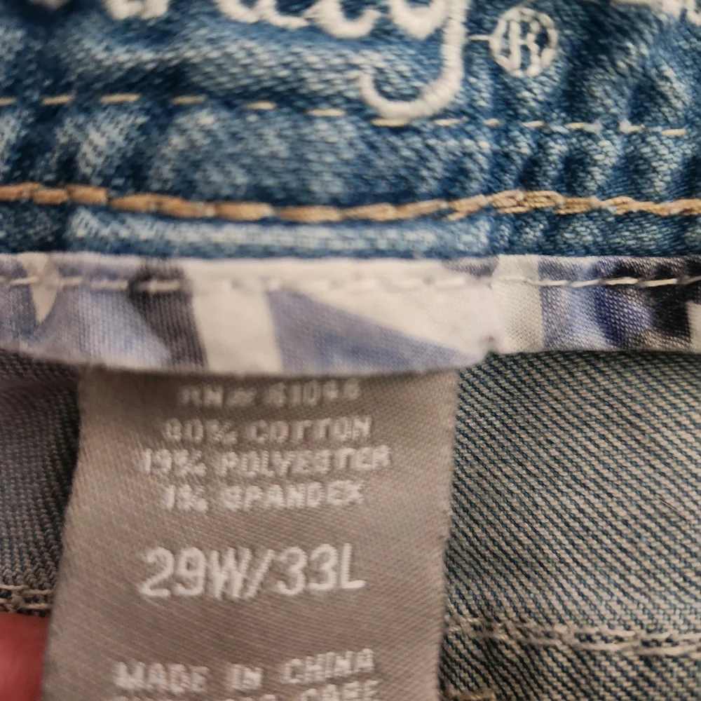 Faded Blue Denim Jeans - Picture 4 of 5